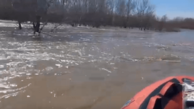 Абай облысының Аягөз өзенінде су деңгейі көтерілді