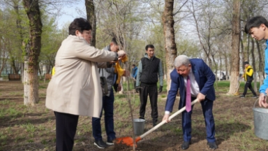 Жамбыл облысы «Таза Қазақстан» экологиялық акциясын қолдады