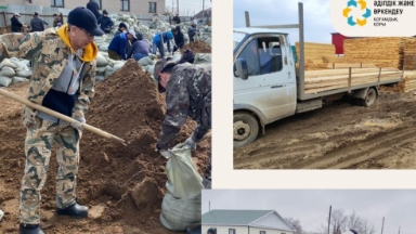 «Әділдік және Өркендеу» Қоры апатты аймаққа көмек көрсетуді кешенін іске асыруды бастады