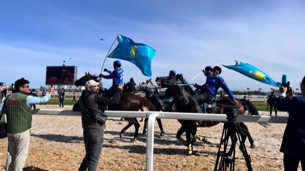 Қазақ көкпаршылары Дүниежүзілік көшпенділер ойындарының ЧЕМПИОНЫ атанды